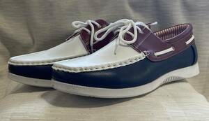  deck shoes casual shoes 43 26.5cm LAPUA KAMAA Trick color **6.500 jpy goods unused goods 