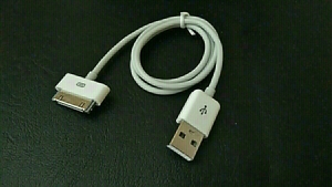【即決】iPod classic 充電器 dockコネクター USBケーブル 30ピン
