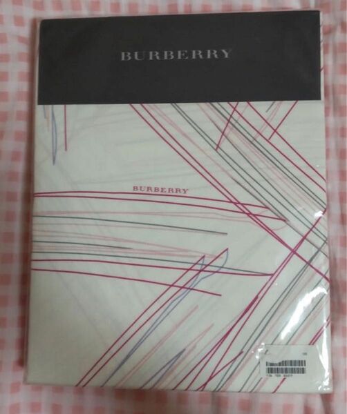 【未使用】BURBERRY（バーバリー）コンフォーターケース　掛け布団カバー　SL 150×210 西川　日本製　匿名配送無料