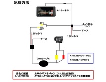 即日発送 トラック バックカメラセット 高画質 日本製液晶採用 9インチ ミラーモニター バックカメラ バックモニター 防水夜間 12V 24V対応_画像7