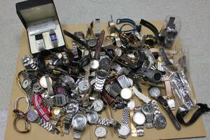 〇ジャンク腕時計など大量 SEIKO CITIZEN ソーラー ラバーベルト メンズレディース アンティーク ヴィンテージ/激安1円スタート