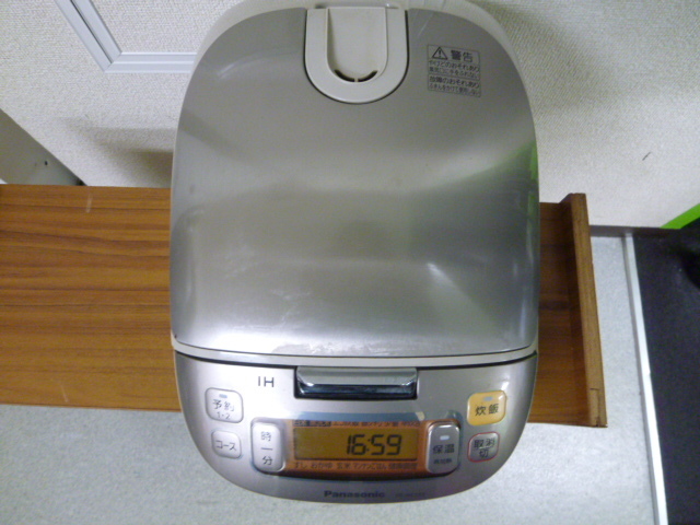 □Panasonic SR-SB101-W スチームIHジャー炊飯器 1.0L 5.5合