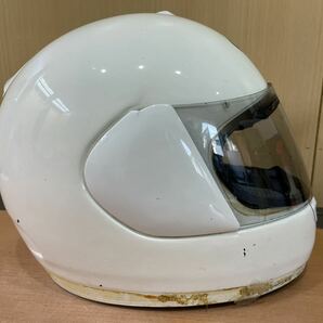 RM5743 Arai アラ フルフェイスヘルメット ホワイト サイズ 57.58 1006の画像4