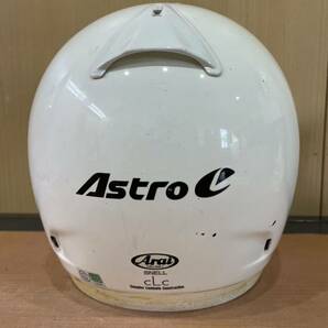 RM5743 Arai アラ フルフェイスヘルメット ホワイト サイズ 57.58 1006の画像3