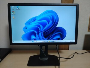 ジャンク DELL U2312HMt 23インチ 液晶 ディスプレイ モニタ デル ワイド 非光沢 中古 ユーズド USED スタンド 昇降 回転