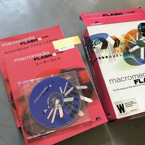 macro media FLASH5 Japanese edition windows98 NT4.0 2000 CD-ROM guide 