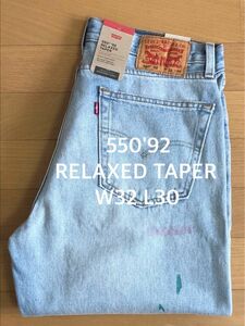 Levi's 550 '92 RELAXED TAPER STONEWASH W32 L30