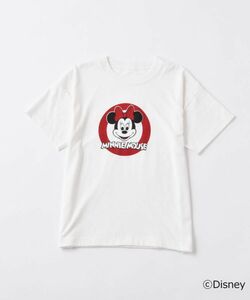 【one after another NICE CLAUP】ミッキーマウス・ミニ―マウス/men'sプリントTシャツ