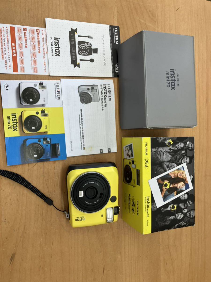 2023年最新】ヤフオク! -富士フイルム instax mini 70 チェキの中古品