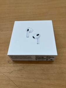 Airpods 第3世代 未開封/A2565/A2564/A2566/MME73J/A/エアポッズ/ワイヤレスイヤホン/Apple/アップル/新品 b171