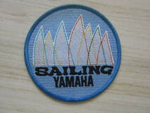 YAMAHA ヤマハ バイク オートバイ 船 海 セーリング ヨット ロゴ ワッペン/釣り ベスト キャップ バッグ カスタム 14_画像3