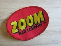 ZOOM BAIT COMPANIY ズーム カンパニー ワッペン/釣り バス釣り タックル 海釣り ベスト キャップ バッグ カスタム 09_画像1