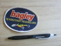 bagley The WORLD'S MOST TREASURED LURES バグリー ルアー ワッペン/釣り バス釣り タックル 海釣り ベスト キャップ バッグ カスタム 09_画像5