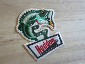  Vintage Heddon. Don Jean pin g bus badge / fishing bus fishing tuck ru sea fishing the best cap bag custom 03