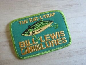THE RAT L TRAP BILL LEWIS LURES ラトルトラップ ルアー ワッペン/釣り バス釣り タックル 海釣り ベスト キャップ バッグ カスタム 03