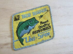 ビンテージ TRUE TEMPER UNI SPAN トゥルーテンパー ユニスピン ジャンピングバス ワッペン/釣り バス釣り ライフジャケット キャップ 13