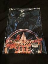 B'z LIVE-GYM Pleasure 2023 STARS ツアーTシャツ ブラック Lサイズ おまけ（花びら）付 稲葉浩志 松本孝弘 Tak Matsumotoグッズ_画像1