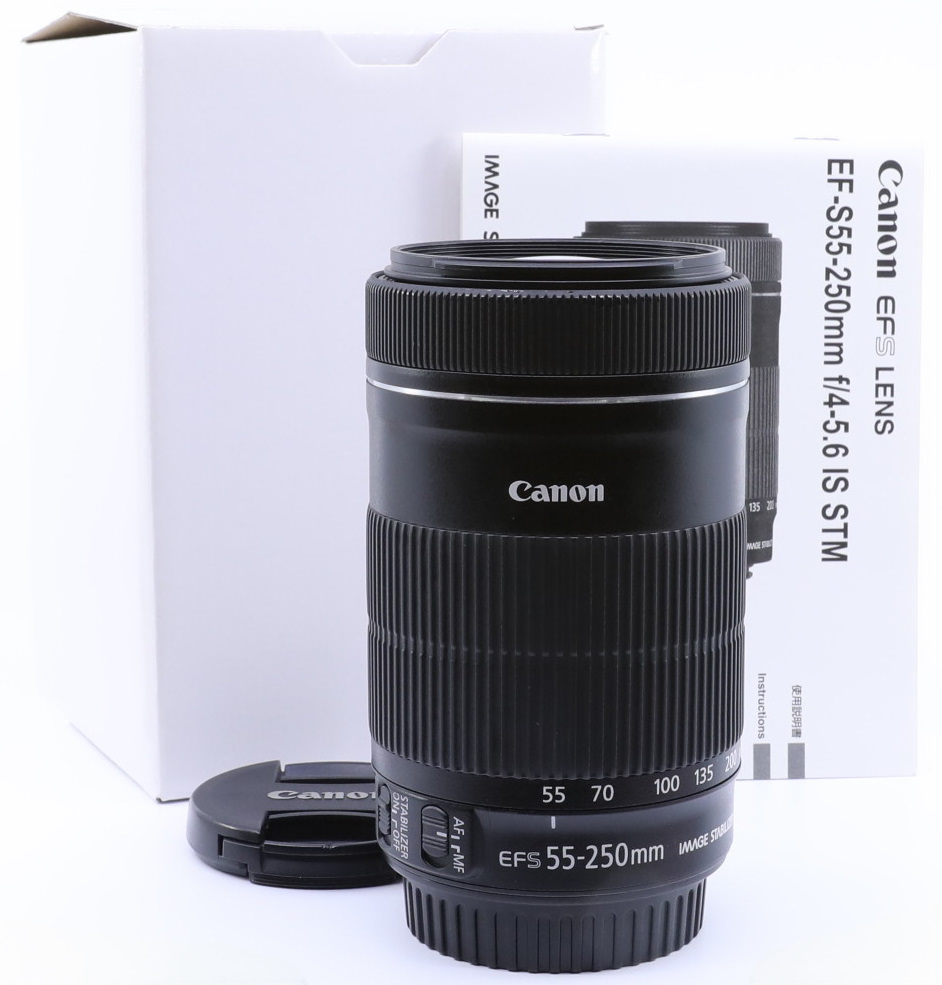 Canon 望遠ズームレンズ EF-S55-250mm F4-5.6 IS II APS-C対応( 良品