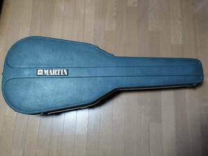 マーティン　ブルーケース　5点止め金具　割れ無し　Martin ドレッドノートサイズ　D18 D28 D35等用