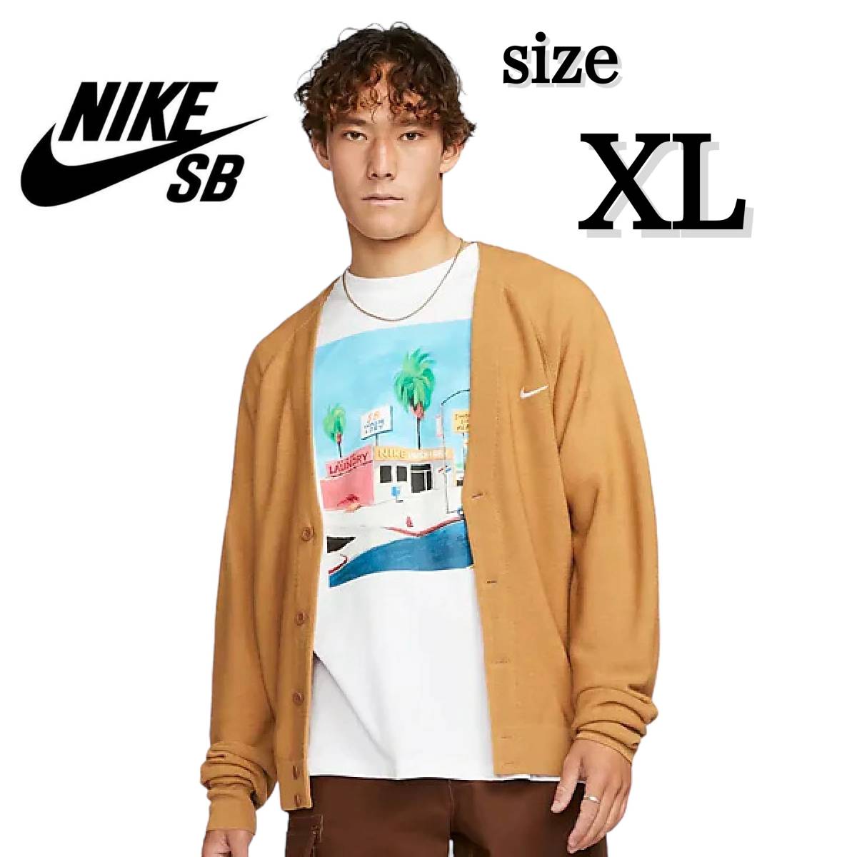 正規 ナイキ エスビー ウール フランネル シャツ XL 赤×黒 NIKE SB L/S