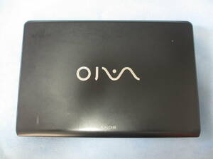 ≪ジャンク品≫SONY VAIO VPCF128FJ/メモリ4GB/CPU不明/BIOS確認済み/HDD・DVD・バッテリー・裏カバーなし/部品取り≪ジャンク品≫