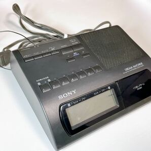 353 SONY ソニー DREAM MACHINE ICF-C303 クロックラジオ FM/AMラジオ内蔵時計 未チェックジャンクの画像1