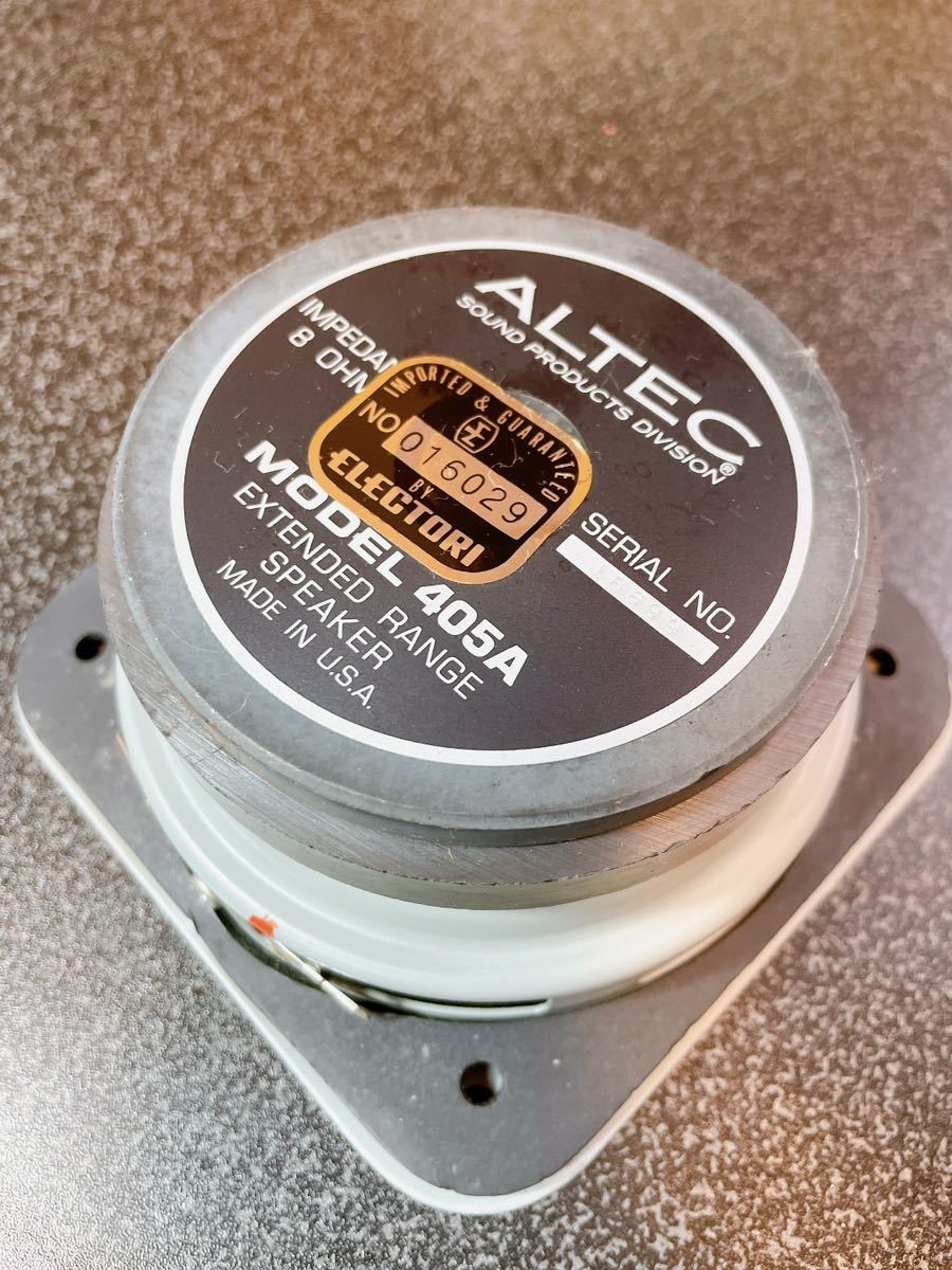 ALTEC 402A (アルニコ) ペア 品 ジャンク扱い-