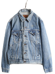 90s USA製 リーバイス 70506 0214 デニム ジャケット 44 メンズ M / 90年代 オールド 米国製 Levis ジージャン ブルゾン ジャンパー アタリ