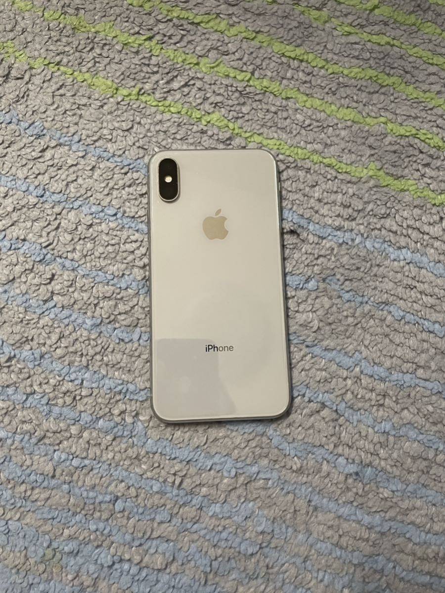 iphone X シルバー 中古筐体ガラ 1台｜PayPayフリマ