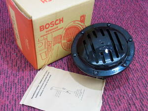 (WR3) 新品 保管品 当時物 BOSCH ホーン ボッシュ ベンツ ワーゲン ポルシェ 旧車 パーツ 部品 0-320-106-001 HO/FOG 12/1 クラクション