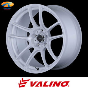 VALINO ヴァリノ Bushou[武将]×Advanti RACING N820S 車検対応 ホイール 17インチｘ9.5J 5H 114.3 73.1φ -3 ホワイト 1本