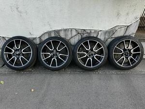 トヨタ 純正 NHP10 アクア G's Gs ジーズ 17インチ 6.5J +41 4H 100 195/45R17 4本セット