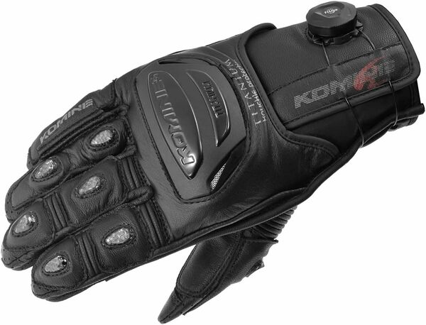 コミネ(KOMINE) ダイアルフィットスポーツレザーグローブ Black 3XL GK-254 定価14,190円