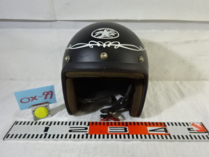 OX-99/Billyビリー HEAT★GROUPヒートグループ Old No.5 ジェットヘルメット オールドチャンプ セーフティー ヘルメット