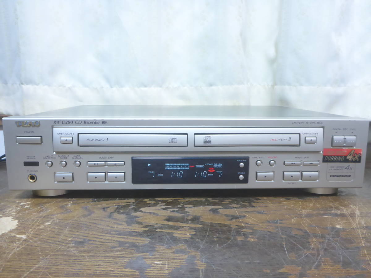 年最新Yahoo!オークション  teac cdレコーダーの中古品・新品