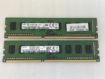 SAMSUNG 1Rx8 PC3L-12800U 4GB 2枚組 1セット 8GB DDR3L デスクトップ用 メモリ 240ピン DDR3L-1600 4GB 2枚で 8GB DDR3L DESKTOP RAM_画像3