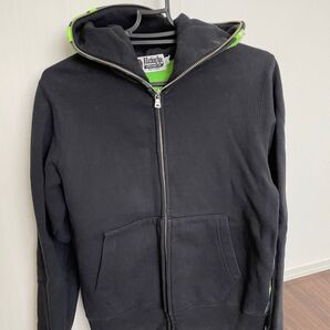 A BATHING APE シャークパーカーSサイズ グリーン