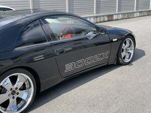 フェアレディZ31 Z32 ドア用 300ZX 300ZR カッティング ステッカー サイドデカール 2枚セット