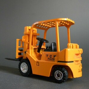 当時物 ★★SHINSEI power FORK LIFT 状態良好 ダイキャスト 合金 !! フォークリフト 建設機械 倉庫 旧車「定形外/LP可」★★箱無 未使用品の画像2