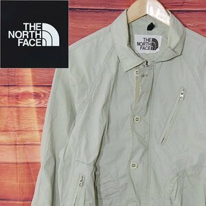 ノースフェイス THE NORTH FACE■コットンジップジャケット/NP-2160■L■ライトグリーン系 ※NK3908242