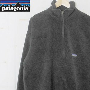 パタゴニアpatagonia■フリース ジャケット プルオーバー ハーフジップ 25182■Large■ブラック ※NK3o16036