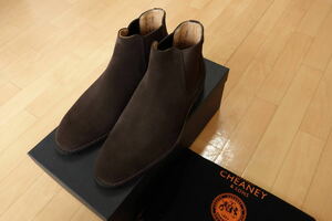 【新品　送料無料】CHEANEY（チーニー）サイドゴアブーツ　FAWKES（フォークス）/　チェルシーブーツ　スエード