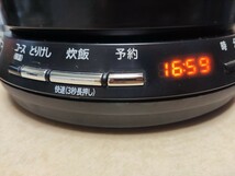 おしゃれ 一人暮らし HITACHI おひつ御膳 RZ-TS202M ブラウンゴールド 2017年製 家庭用IH炊飯器 説明書付き 2合炊き_画像9