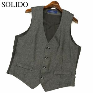 SOLIDO ソリード 通年 ベスト ジレ Sz.3　メンズ 日本製　C3T08541_A#O