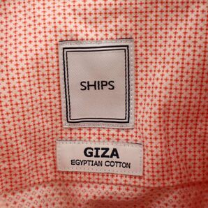 SHIPS シップス 通年 長袖 EGYPTIAN COTTON★ 総柄 シャツ Sz.S メンズ 日本製 C3T08670_A#Cの画像5