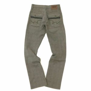 EDWIN エドウィン TGF503 WILD FIRE★ 防風 防寒 裏起毛 ストレッチ グレンチェック パンツ Sz.28　メンズ 灰 バイク 日本製　C3B03777_A#Q