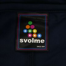 svolme スボルメ 通年 ロゴ刺繍★ ワッペン フルジップ ジャケット ブルゾン Sz.S　メンズ ネイビー　C3T09026_A#O_画像7