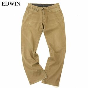 EDWIN エドウィン 403W 秋冬 WILDFIRE★ 防風 防寒 裏起毛 ストレッチ デニム パンツ ジーンズ Sz.29　メンズ 日本製 バイク　C3B03696_A#Q