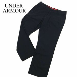 UNDER ARMOUR アンダーアーマー 通年 LOOSE★ ストレッチ スラックス パンツ Sz.34　メンズ ネイビー ゴルフ　C3B03677_9#R