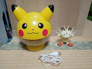 Pokemon Pikachu Humidifier (加湿器) & Meowth Electronic Figure 動作確認済み